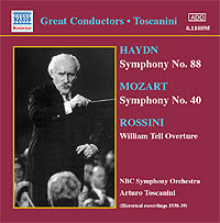 [중고] Arturo Toscanini / Haydn : Symphony No.88, Mozart : Symphony No.40, Rossini : William Tell Overture (수입/8110895)