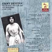 Emmy Destinn / Her Berliner&#039;s Records And G&amp;T Recordings (수입/미개봉/va1108)
