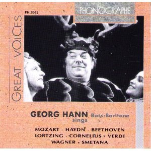 Georg Hann / Great Voices (수입/미개봉/ph5052)