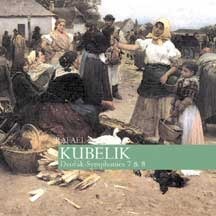 [중고] Rafael Kubelik / Dvorak : Symphony No.7 Op.70, No.8 Op.88 (수입/cdo1060)