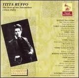Titta Ruffo / Best of His Favourites 1912-1929 (수입/미개봉/va1109)