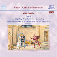 [중고] Jussi Bjorling, Fausto Cleva / Gounod : Faust (수입/3CD/811108385)
