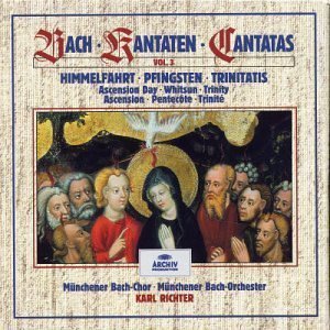 [중고] Karl Richter / Bach: Cantatas, Vol. 3 Himelfahrt, Pfingsten, Trinitatis (수입/6CD Box Set/4393802)