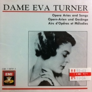 [중고] Dame Eva Turner / Opera Arias And Songs (수입/cdh7697912)