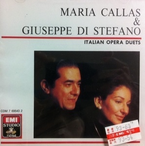 [중고] Giuseppe Di Stefano, Maria Callas / Italian Opera Duets (수입/cdm7695432)