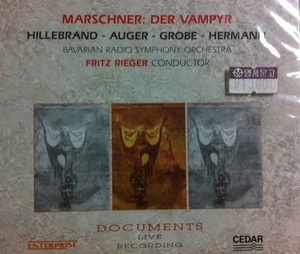 [중고] Fritz Rieger / Marschner : Der Vampyr (2CD/수입/lv100910)