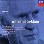 [중고] Wilhelm Backhaus, Karl Bohm / Brahms : Piano Concertos1, 2 (2CD/dd0523)