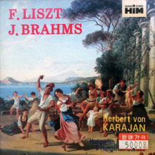 [중고] Herbert Von Karajan / Brahms : Hungarian Dances, Liszt : Hungarian Rhapsodies (ncd047)