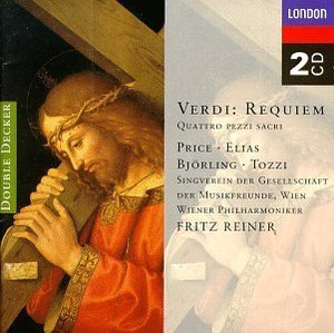 Fritz Reiner / Verdi : Requiem, Quattro pezzi sacri (2CD/수입/미개봉/4448332)