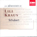 [중고] Lili Kraus / Les Rarissimes De Lili Kraus Plays Schubert (2CD/수입/724358647129)