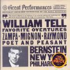 [중고] Leonard Bernstein / William Tell/ Favorite Overtures [Greate Performances] (MYK37240)