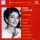 [중고] Maria Callas / A Portrait (수입/8111082)