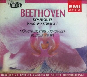 [중고] Rudolf Kempe / Beethoven : Symphonies Nos.6 Pastoral &amp; 8 (eked0036)