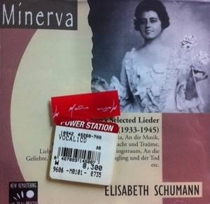 Elisabeth Schumann / Sings Schubert&#039;s Selected Lieder (1933-1945/수입/미개봉/mna22)