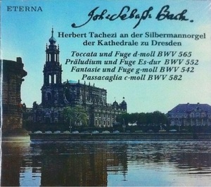 [중고] Herbert Tachezi / Bach : Orgelwerke BWV 565, 552, 542, 582 (수입/329012)
