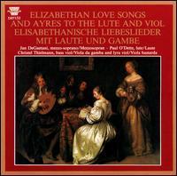 [중고] Jan DeGaetani / Elizabethan Love Songs and Ayres to the Lute and Viol (skcdl0115)