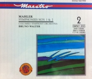 Bruno Walter / Mahler : Symphonies Nos.1 &amp; 2 (2CD/미개봉/cc2k7046)
