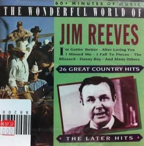 Jim Reeves / The Wonderful World Of Jim Reeves - 26 Great Country Hits - Vol.2 - The Later Hits (수입/미개봉)