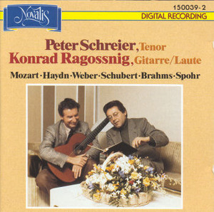 [중고] Konrad Ragossnig, Peter Schreier / Classic And Romantic Songs For Guitar (nvcd7043)