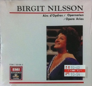 [중고] Birgit Nilsson / Opera Arias (수입/cdm7631082)
