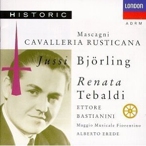 [중고] Jussi Bjorling, Renata Tebaldi / Mascagni : Cavalleria Rusticana (수입/4259852)
