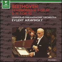 [중고] Yevgeny Mravinsky / Beethoven: Symphonies Nos. 5 &amp; 7 (2292457602)