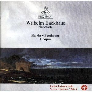 [중고] Wilhelm Backhaus / Haydn: Sonata #52 ; Beethoven: &quot;Tempest&quot; Sonata ; Chopin: Etudes (msem02)