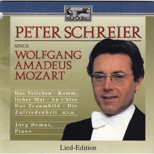 [중고] Peter Schreier / Peter Schreier Sings Wolfgang Amadeus Mozart (수입/gd69118)