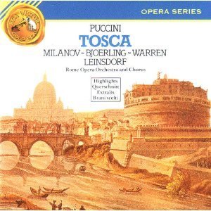 [중고] Erich Leinsdorf / Puccini : Tosca (수입/601922rg)