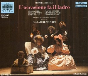 Salvatore Accardo / Rossini : L&#039;OCCASIONE FA IL LADRO (수입/미개봉/2CD/rfcd2001)