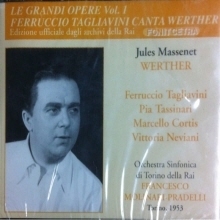 Francesco Molinari-Pradelli, Ferruccio Tagliavini / Jules Massenet : Werther (수입/미개봉/2CD/cdo123)