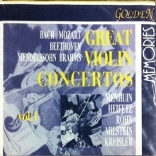 [중고] V.A. / The Great Violin Concertos, Vol. 1 - Bach, Mozart, Beethoven, Mendelssohn, Brahms (수입/2CD/gm300708)