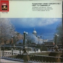 [중고] Riccardo Muti, Andrei Gavrilov / Tchaikovsky : Piano Concerto No.1 ; Liszt : &quot;La Campanella&quot; (bestcd34)