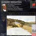 Leonard Bernstein / Beethoven : Missa Solemnis, Choral Fantasy ; Hydn : &quot; Theresia&quot; Mass (수입/미개봉/2CD/sm2k47522)