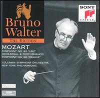 [중고] Bruno Walter / Mozart : Symphony No.36 K.425 &#039;Linz&#039;, No.38 K.504 &#039;Prague&#039; (수입/2CD/sm2k64474)
