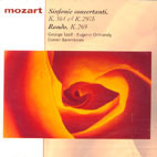 [중고] George Szell, Eugene Ormandy, Daniel Barenboim / Mozart : Sinfonia Concertantes K.364, K.297b, Rondo K.269 (수입/sbk67177)