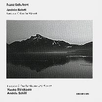 [중고] Yuuko Shiokawa, Andras Schiff / Schubert : Wanderer Fantasies D.760, Fantasia for violin &amp; piano D.934 (수입/ecm1699/4643202)