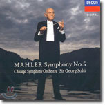 Sir Georg Solti /  Mahler : Symphony No.5 (미개봉/dd0967)