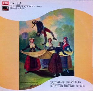 [중고] [LP] Rafael Fruhbeck De Burgos, Victoria de los Angeles / Falla : The Three Cornered Hat (수입/sxlp30187)