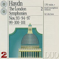 [중고] Colin Davis / Haydn : The London Symphonies Nos.93, 94, 97, 99, 100, 101 (2CD/dp2787)
