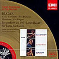 [중고] Jacqueline de Pre, Janet Baker / Elgar : Cello Concerto, Sea Pictures (724356288720)