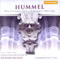 [중고] Richard Hickox / Hummel : Mass In D Major (chan0681)