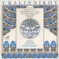 [중고] Evgeni Svetlanov / Kalinnikov : Symphony No.2 (melcd1000170)