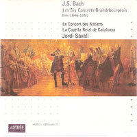 [중고] Jordi Savall / Bach : Les Six Concerts Brandebourgeois Bwv1046-1051 (Digipack/2CD/es9948)