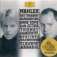 [중고] Claudio Abbado, Anne Sofie Von Otter / Mahler : Des Knaben Wunderhorn (4596462)