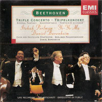 [중고] Daniel Barenboim / Beethoven : Triple Concerto, Choral Fantasy (ekcd0303)