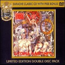 Napalm Death / Utopia Banished (Bonus DVD Limited Edition/하드커버/수입/미개봉)