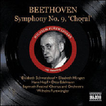 [중고] Wilhelm Furtwangler / Beethoven : Symphony No.9 Op.125 &#039;Choral&#039; (수입/8111060)