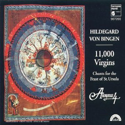 Anonymous 4 / Hildegard von Bingen : 11,000 Virgins (수입/미개봉/hmu907200)