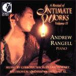 [중고] Andrew Rangell / A Recital of Intimate Works, Vol. 2 (수입/dor93194)